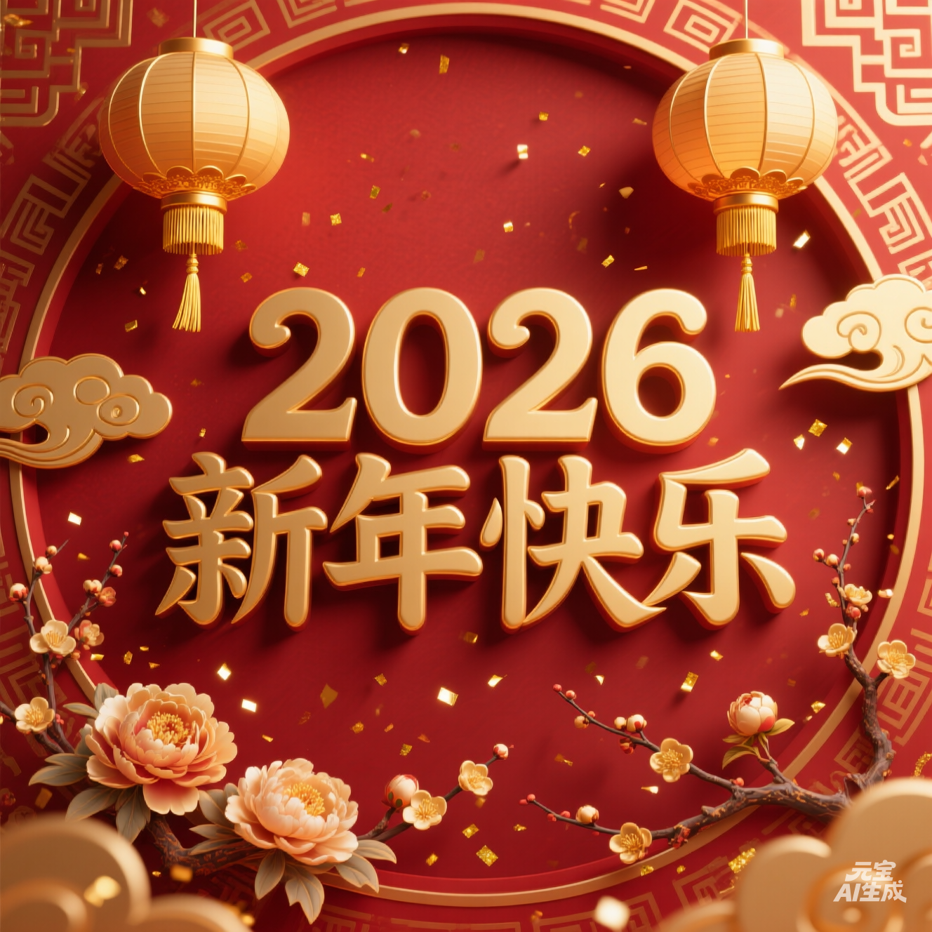 蟹之翼祝大家2026新年快乐！